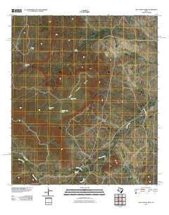 Last Chance Mesa Texas Historical topographic map, 1:24000 scale, 7.5 X 7.5 Minute, Year 2010