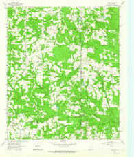 Latex Texas Historical topographic map, 1:24000 scale, 7.5 X 7.5 Minute, Year 1962