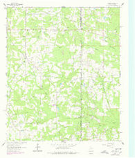 Latex Texas Historical topographic map, 1:24000 scale, 7.5 X 7.5 Minute, Year 1962