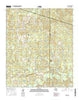 Latex Texas Current topographic map, 1:24000 scale, 7.5 X 7.5 Minute, Year 2016