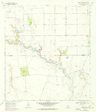 Laureles Ranch Texas Historical topographic map, 1:24000 scale, 7.5 X 7.5 Minute, Year 1969