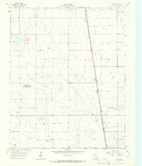Lautz Texas Historical topographic map, 1:24000 scale, 7.5 X 7.5 Minute, Year 1965