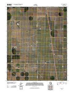 Lautz Texas Historical topographic map, 1:24000 scale, 7.5 X 7.5 Minute, Year 2010