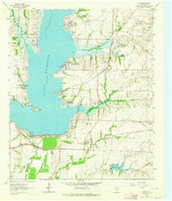 Lavon Texas Historical topographic map, 1:24000 scale, 7.5 X 7.5 Minute, Year 1963