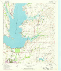 Lavon Texas Historical topographic map, 1:24000 scale, 7.5 X 7.5 Minute, Year 1963