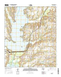 Lavon Texas Current topographic map, 1:24000 scale, 7.5 X 7.5 Minute, Year 2016