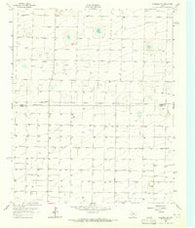 Lazbuddie SW Texas Historical topographic map, 1:24000 scale, 7.5 X 7.5 Minute, Year 1963