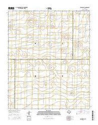 Lazbuddie SE Texas Current topographic map, 1:24000 scale, 7.5 X 7.5 Minute, Year 2016