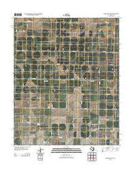 Lazbuddie SW Texas Historical topographic map, 1:24000 scale, 7.5 X 7.5 Minute, Year 2012