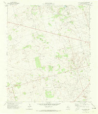 Lazy X Ranch Texas Historical topographic map, 1:24000 scale, 7.5 X 7.5 Minute, Year 1971