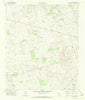 Lazy X Ranch Texas Historical topographic map, 1:24000 scale, 7.5 X 7.5 Minute, Year 1971