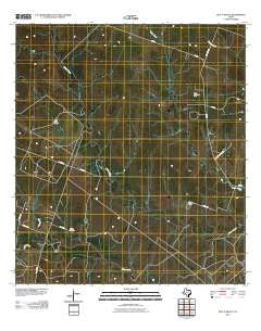 Lazy F Ranch Texas Historical topographic map, 1:24000 scale, 7.5 X 7.5 Minute, Year 2010