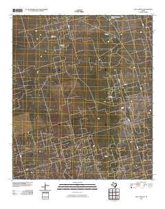 Lazy X Ranch Texas Historical topographic map, 1:24000 scale, 7.5 X 7.5 Minute, Year 2010