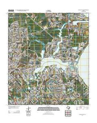 League City Texas Historical topographic map, 1:24000 scale, 7.5 X 7.5 Minute, Year 2013