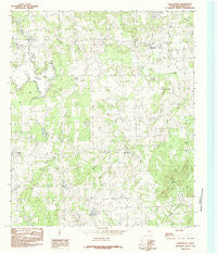 Leagueville Texas Historical topographic map, 1:24000 scale, 7.5 X 7.5 Minute, Year 1984