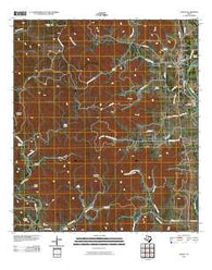 Leakey Texas Historical topographic map, 1:24000 scale, 7.5 X 7.5 Minute, Year 2010