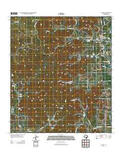 Leakey Texas Historical topographic map, 1:24000 scale, 7.5 X 7.5 Minute, Year 2012