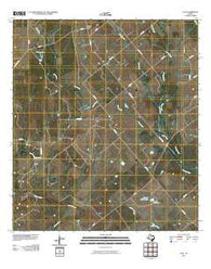 Leal Texas Historical topographic map, 1:24000 scale, 7.5 X 7.5 Minute, Year 2010