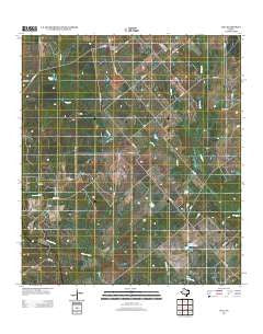 Leal Texas Historical topographic map, 1:24000 scale, 7.5 X 7.5 Minute, Year 2012