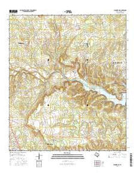 Leander NE Texas Current topographic map, 1:24000 scale, 7.5 X 7.5 Minute, Year 2016