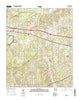 Leary Texas Current topographic map, 1:24000 scale, 7.5 X 7.5 Minute, Year 2016