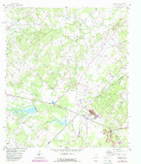 Ledbetter Texas Historical topographic map, 1:24000 scale, 7.5 X 7.5 Minute, Year 1958