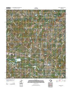Ledbetter Texas Historical topographic map, 1:24000 scale, 7.5 X 7.5 Minute, Year 2013