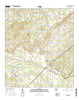 Ledbetter Texas Current topographic map, 1:24000 scale, 7.5 X 7.5 Minute, Year 2016