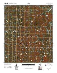 Leeper Creek Texas Historical topographic map, 1:24000 scale, 7.5 X 7.5 Minute, Year 2010