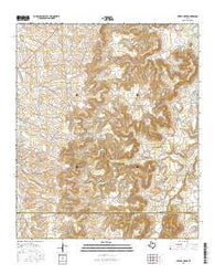 Leeper Creek Texas Current topographic map, 1:24000 scale, 7.5 X 7.5 Minute, Year 2016