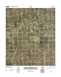 Lees Texas Historical topographic map, 1:24000 scale, 7.5 X 7.5 Minute, Year 2012