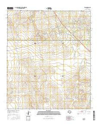 Lees Texas Current topographic map, 1:24000 scale, 7.5 X 7.5 Minute, Year 2016
