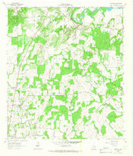 Leesville Texas Historical topographic map, 1:24000 scale, 7.5 X 7.5 Minute, Year 1962