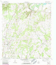 Leesville Texas Historical topographic map, 1:24000 scale, 7.5 X 7.5 Minute, Year 1962