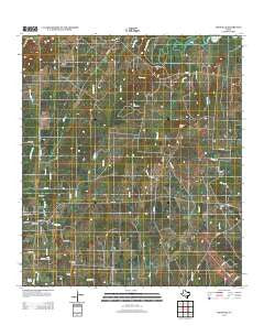 Leesville Texas Historical topographic map, 1:24000 scale, 7.5 X 7.5 Minute, Year 2013