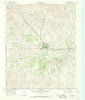 Lefors Texas Historical topographic map, 1:24000 scale, 7.5 X 7.5 Minute, Year 1967