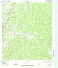 Leggett Texas Historical topographic map, 1:24000 scale, 7.5 X 7.5 Minute, Year 1984