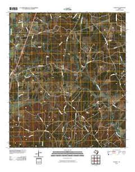 Leggett Texas Historical topographic map, 1:24000 scale, 7.5 X 7.5 Minute, Year 2010