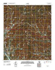 Legion Texas Historical topographic map, 1:24000 scale, 7.5 X 7.5 Minute, Year 2010
