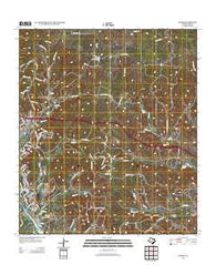 Legion Texas Historical topographic map, 1:24000 scale, 7.5 X 7.5 Minute, Year 2012