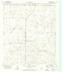 Lehman Texas Historical topographic map, 1:24000 scale, 7.5 X 7.5 Minute, Year 1969