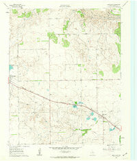 Lelia Lake Texas Historical topographic map, 1:24000 scale, 7.5 X 7.5 Minute, Year 1962
