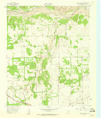 Lelia Lake Creek Texas Historical topographic map, 1:24000 scale, 7.5 X 7.5 Minute, Year 1959