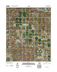 Lelia Lake Texas Historical topographic map, 1:24000 scale, 7.5 X 7.5 Minute, Year 2012