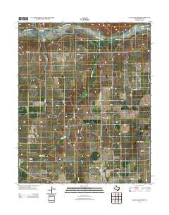 Lelia Lake Creek Texas Historical topographic map, 1:24000 scale, 7.5 X 7.5 Minute, Year 2012