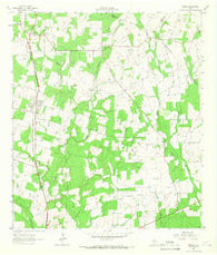 Leming Texas Historical topographic map, 1:24000 scale, 7.5 X 7.5 Minute, Year 1964