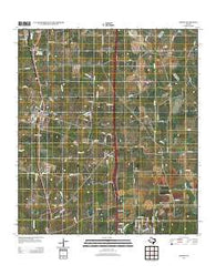Leming Texas Historical topographic map, 1:24000 scale, 7.5 X 7.5 Minute, Year 2013
