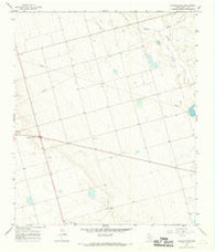 Lenorah East Texas Historical topographic map, 1:24000 scale, 7.5 X 7.5 Minute, Year 1966