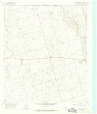Lenorah West Texas Historical topographic map, 1:24000 scale, 7.5 X 7.5 Minute, Year 1966