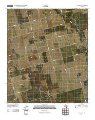 Lenorah East Texas Historical topographic map, 1:24000 scale, 7.5 X 7.5 Minute, Year 2010